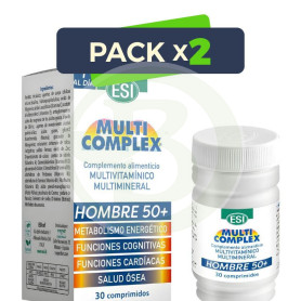 Pack 2x Multicomplex Hombre 50+ 30 Comprimidos Esi