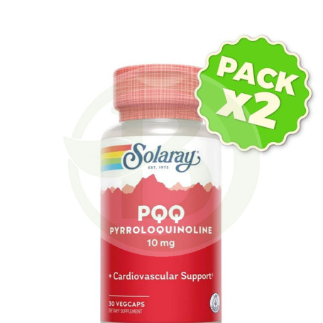 Pack 2x PQQ 30 Cápsulas Solaray