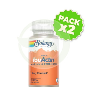 Pack 2x Super Ibuactin 60 Cápsulas Solaray
