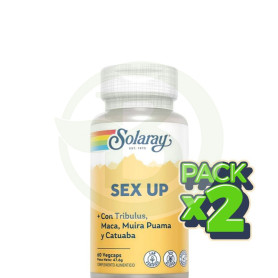 Pack 2x Sex Up 60 Cápsulas Solaray