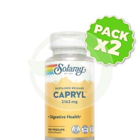 Pack 2x Capryl 100 Cápsulas Solaray