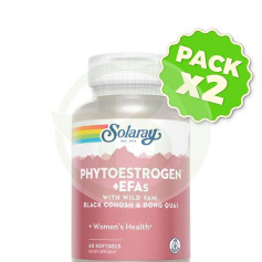 Pack 2x Plus Phytoestrogen 60 Cápsulas Solaray