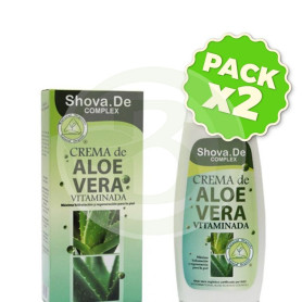 Pack 2x Crema Aloe Vera Complex 250Ml. Shova De