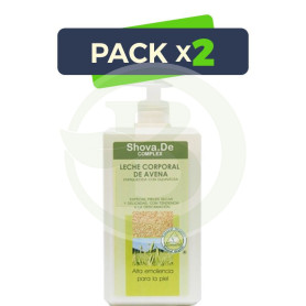 Pack 2x Leche Corporal de Avena 1000Ml. Shova De