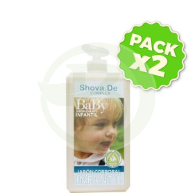 Pack 2x Jabón Baby 1000Ml. Shova De