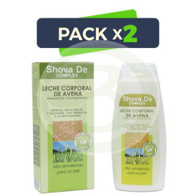 Pack 2x Leche Corporal de Avena 250Ml. Shova De