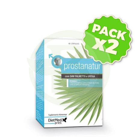 Pack 2x Prostanatur 60 Perlas Dietmed
