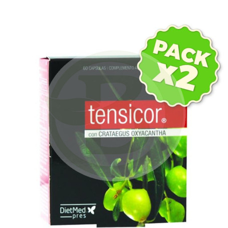 Pack 2x Tensicor 60 Cápsulas Dietmed