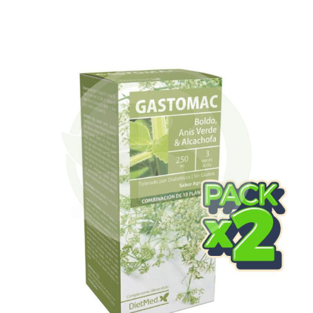 Pack 2x Gastomac 250Ml. Dietmed