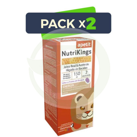 Pack 2x Nutrikings Apetit 150Ml. Dietmed