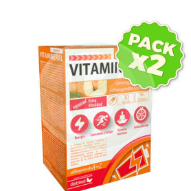 Pack 2x Vitamineral Energy 30 Cápsulas Dietmed