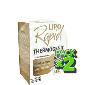 Pack 2x Liporapid Thermogenic 30 Cápsulas Dietmed