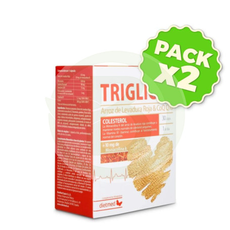 Pack 2x Triglicol Norm 7 Plus 30 Comprimidos Dietmed