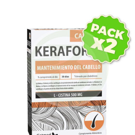 Pack 2x Keraforce Capilar 30 Comprimidos Dietmed