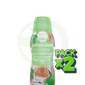 Pack 2x Drenalight Sacia & Drena 600Ml Dietmed
