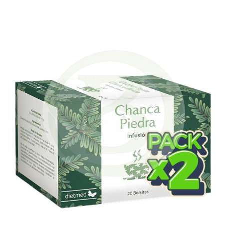 Pack 2x Infusión Chanca Piedra (Rompepiedra) 20 Bolsitas Dietmed