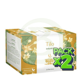 Pack 2x Infusión Tilo 20 Bolsitas Dietmed