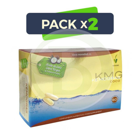 Pack 2x Kemogras 60 Cápsulas Novadiet