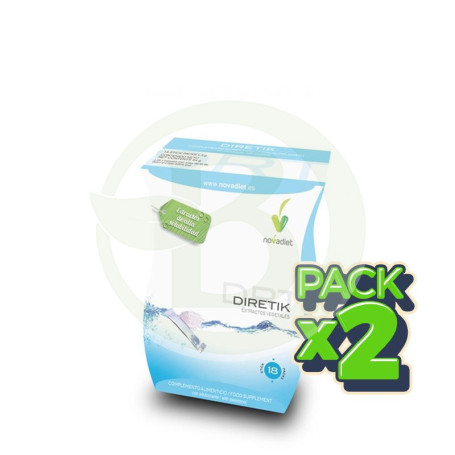 Pack 2x Diretik 18 Sticks Novadiet