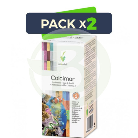Pack 2x Calcimar 90 Cápsulas Novadiet