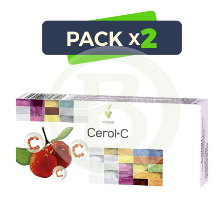 Pack 2x Cerol-C 30 Comprimidos Novadiet