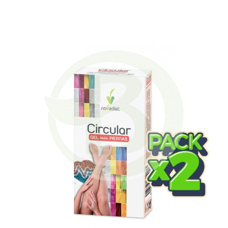 Pack 2x Circular Gel 100Ml. Novadiet