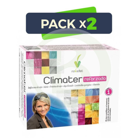 Pack 2x Climater Reforzado 60 Cápsulas Novadiet