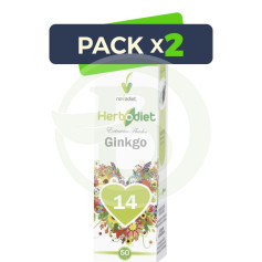 Pack 2x Extracto de Ginkgo Biloba 50Ml. Novadiet