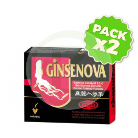 Pack 2x Ginsenova 60 Cápsulas Novadiet
