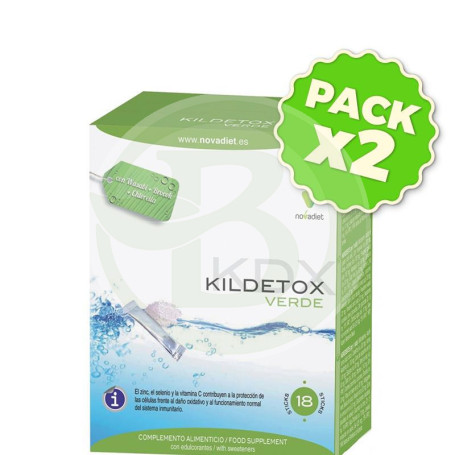Pack 2x Kildetox 18 Sticks Novadiet