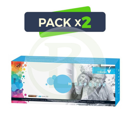 Pack 2x Miapetit 20 Viales Novadiet