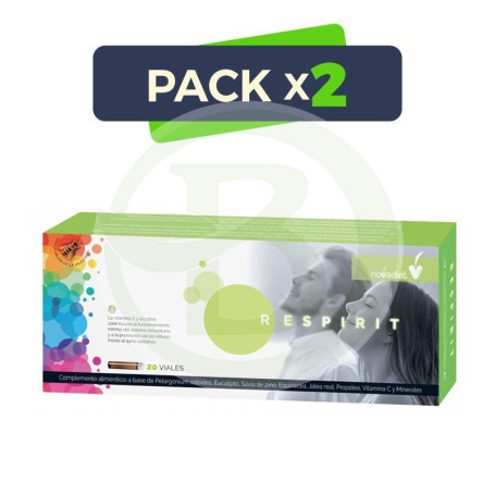 Pack 2x Respirit 20 Viales Novadiet