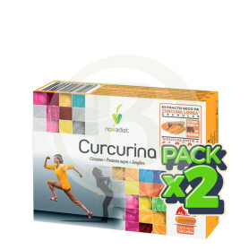 Pack 2x Curcurina 30 Cápsulas Nova Diet