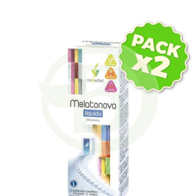 Pack 2x Melatonova Líquida 30 Ml Nova Diet