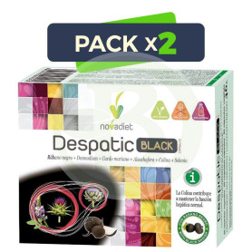 Pack 2x Despatic Black 60 Cápsulas Vegetales Nova Diet