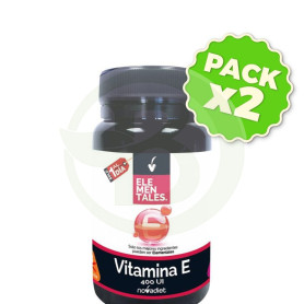 Pack 2x Vitamina e 60 Cápsulas Nova Diet