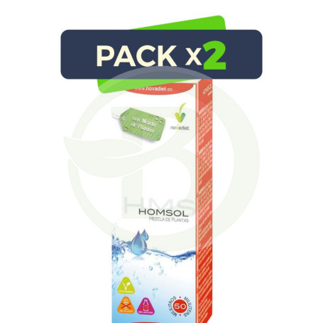 Pack 2x Homsol 50 Ml Nova Diet