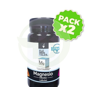Pack 2x Citrato De Magnesio 60 Comprimidos Nova Diet