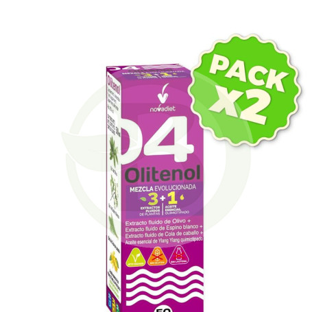 Pack 2x Olitenol + Aceite Esencial De Ylang Ylang 50 Ml Nova Diet