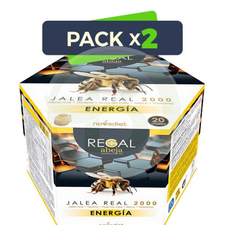 Pack 2x Regal Abeja Energia 20 Viales Nova Diet