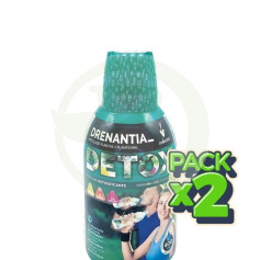 Pack 2x Drenantia Detox 600Ml Nova Diet
