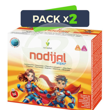 Pack 2x Nodijal Super 20 Viales Novadiet