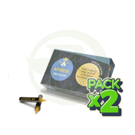 Pack 2x Apiregi Senior 20 Ampollas Apiregi