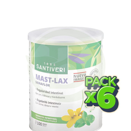 Pack 6x MAST-LAX SANAFLOR SANTIVERI