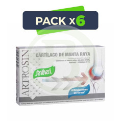 Pack 6x Artrosin Cartílago Manta Raya 60 Cápsulas Santiveri