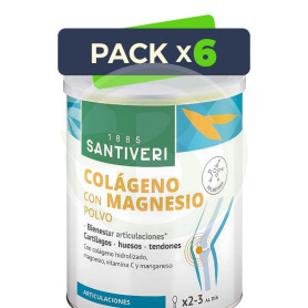 Pack 6x Artrosin Colágeno con Magnesio Gelartrin 275Gr. Santiveri
