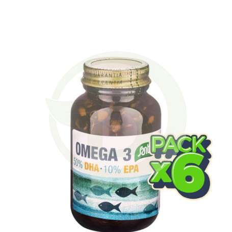 Pack 6x Dha+Epa Perlas 79Gr. Santiveri