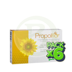 Pack 6x Propolflor 48 Comprimidos Santiveri