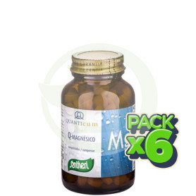 Pack 6x Q-Magnesico 88 Comprimidos Santiveri
