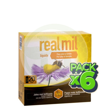 Pack 6x Realmil 20 Viales Santiveri